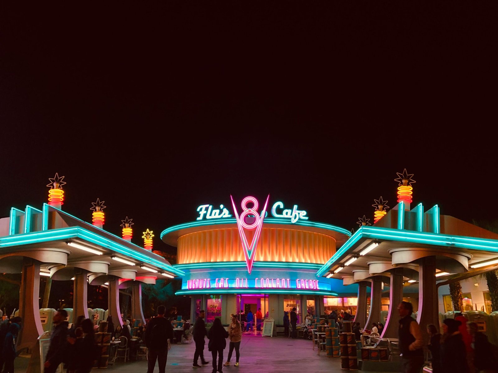 Diners enjoying a meal in a whimsical, fantasy-themed restaurant, an example of the unusual places to eat featured in this guide.