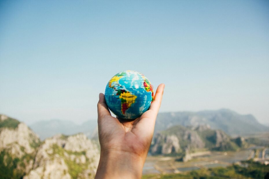 A joyful traveler exploring an exotic, affordable destination, perfect for budget travel planning and finding the cheapest international trips for 2025.