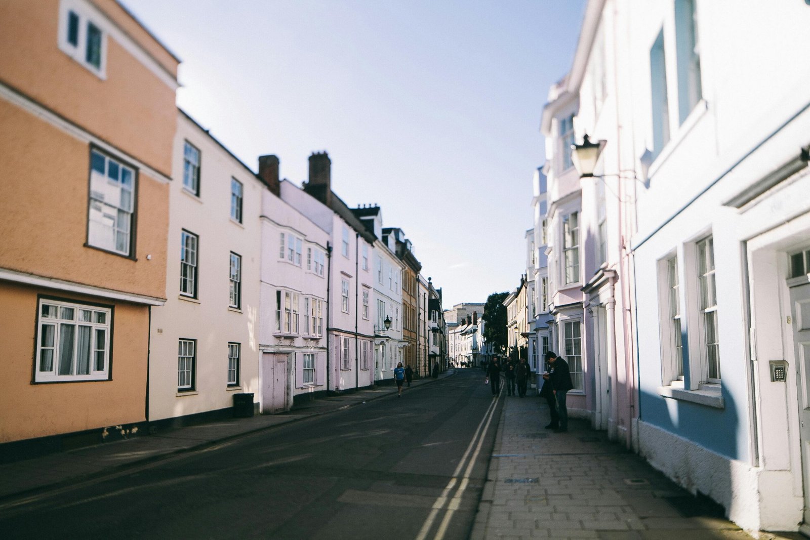 A picturesque historic street in one of the best cities in England, showing charming old buildings and inviting visitors to explore the country's rich history.