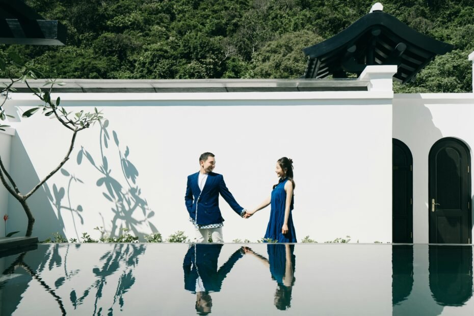 Happy couple enjoying a luxurious personalized travel experience planned by SVH Travel, showcasing stress-free bespoke journeys and dream vacations.