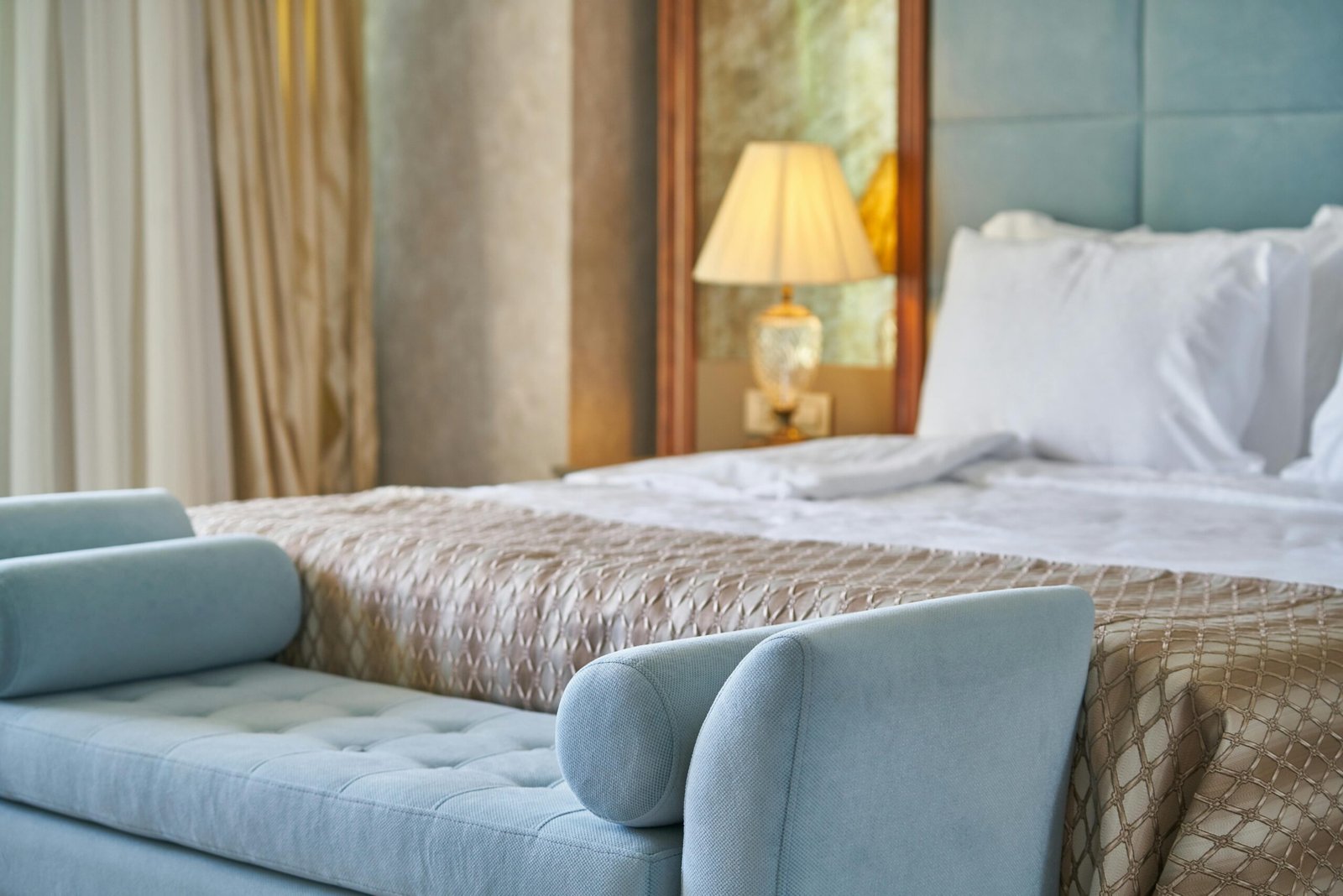 Comfortable and portable travel slippers on feet, relaxing in a modern hotel room, symbolizing the essential comfort and hygiene for savvy travelers after long flights or exploring.