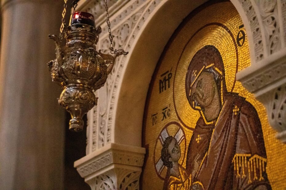 Detailed map showing Jesus Christ's significant biblical journeys across the ancient Holy Land, highlighting key regions such as Galilee, Samaria, and Judea, to provide geographic context for his ministry.