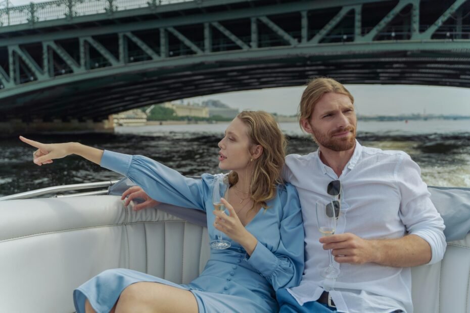 A happy traveler enjoying a bespoke, luxury travel experience crafted by Tolliver Travel, featuring a personalized itinerary and authentic cultural immersion in a stunning destination.