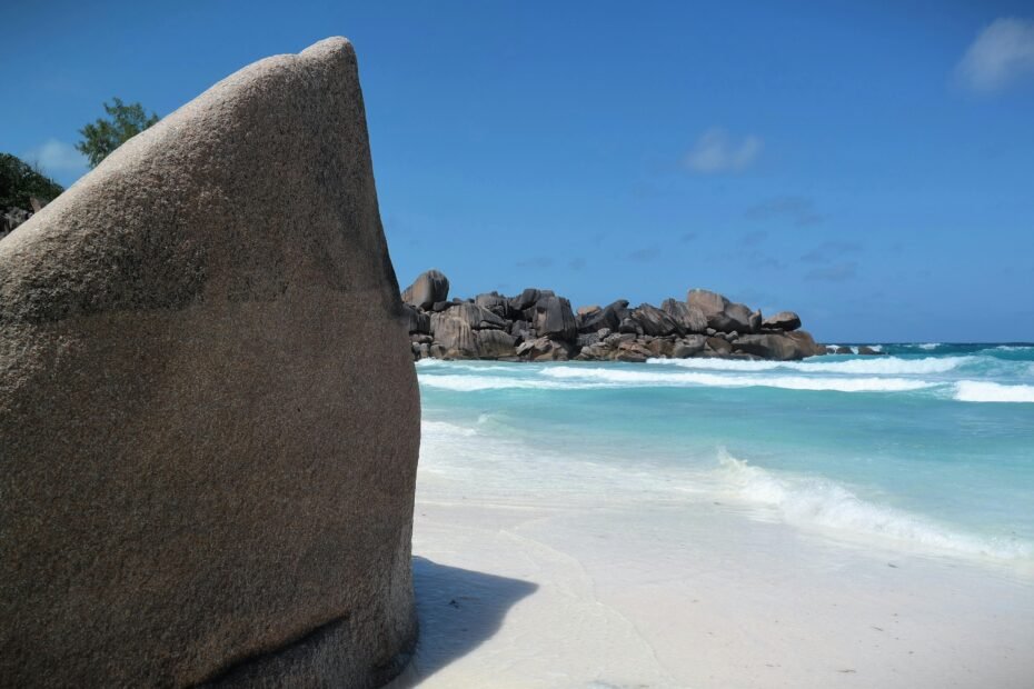 Travelers enjoying a warm, sunny tropical beach getaway in February, perfect for escaping winter and finding the best destinations for sun.