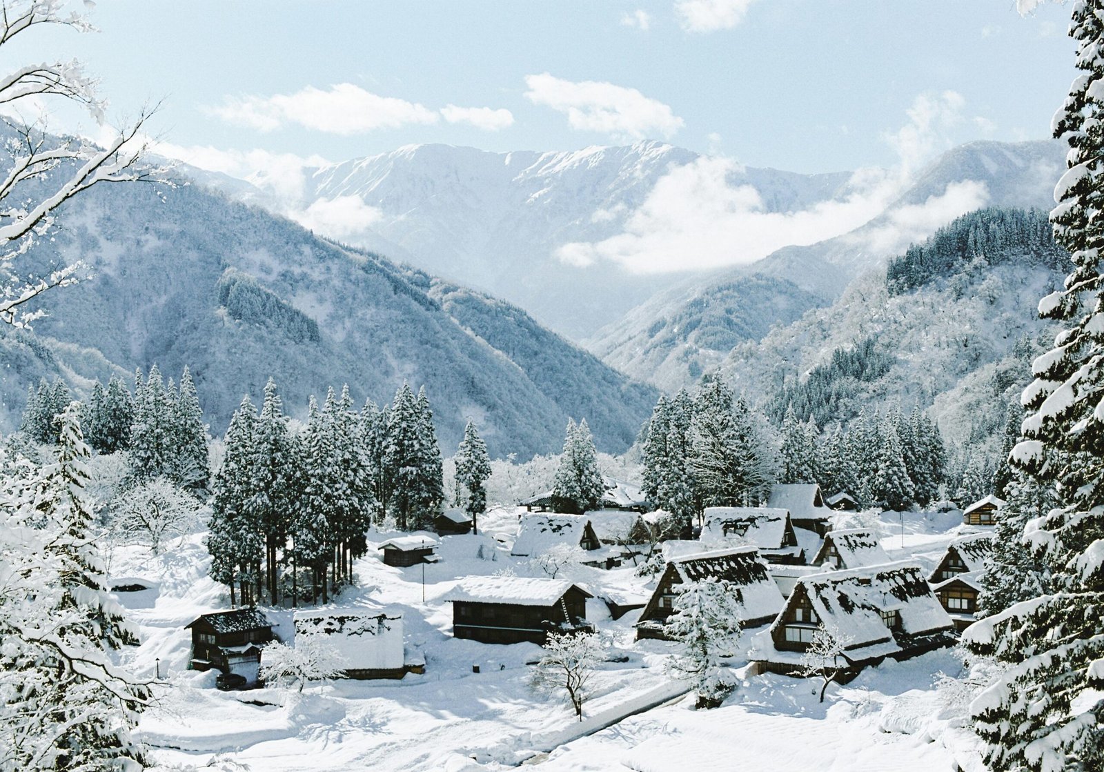 Breathtaking scenic view of Japan's Tohoku region showcasing its authentic nature and traditional cultural sites, ideal for an unforgettable travel experience.