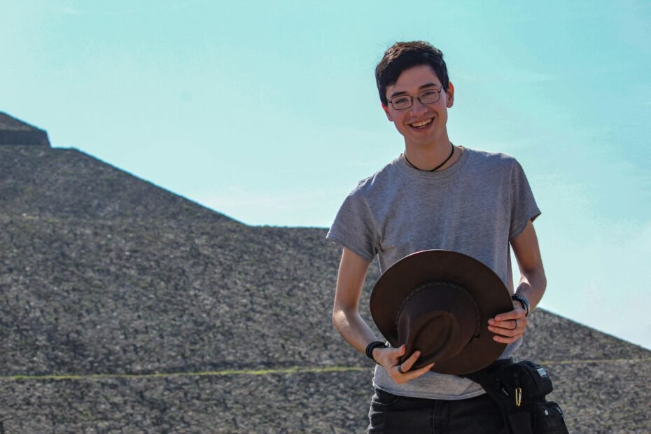 Traveler enjoying a global adventure with peace of mind, secured by Tripmate travel insurance offering comprehensive protection and emergency assistance.