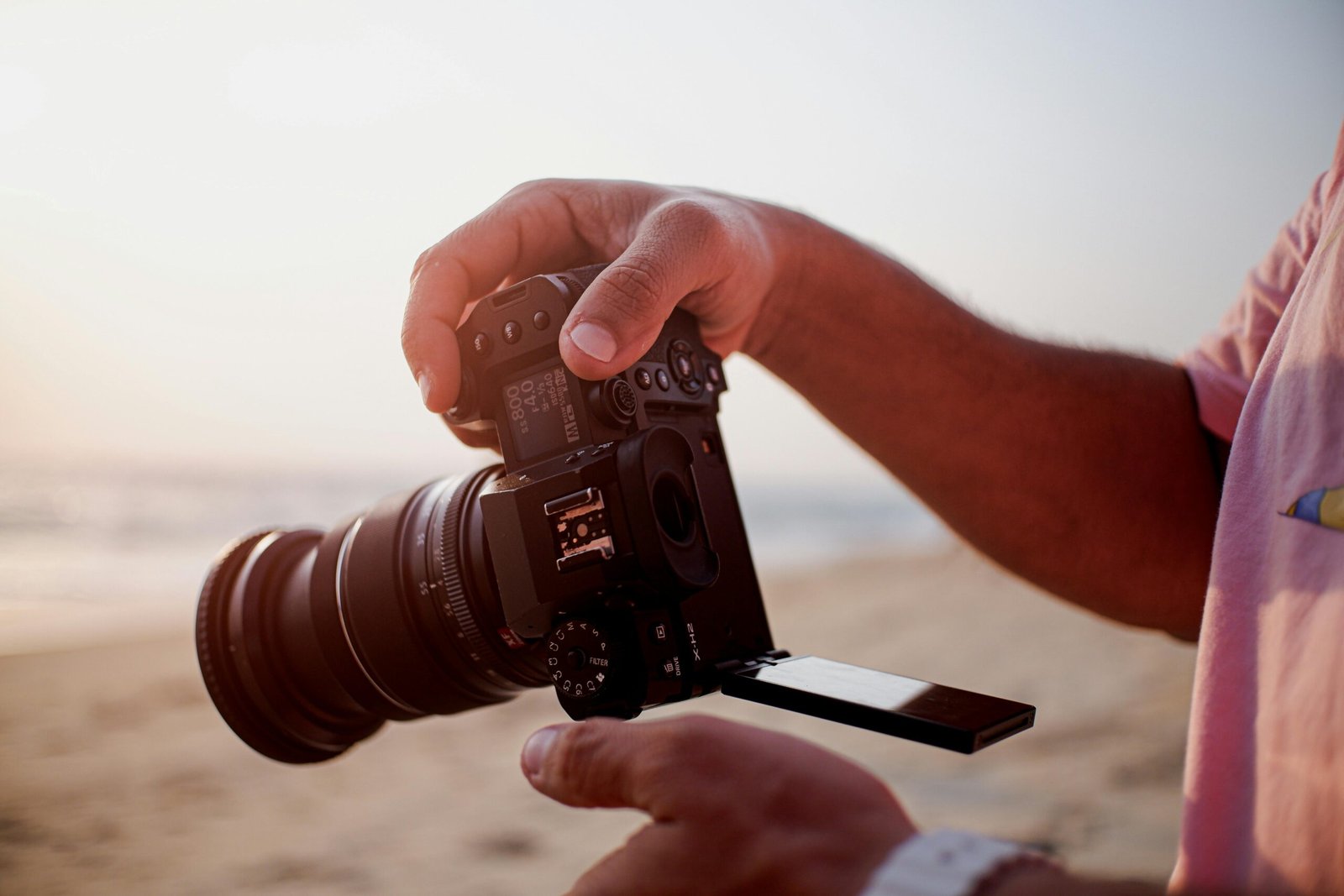 Travel PTA jobs: A happy physical therapist assistant with a backpack, looking at a scenic city, representing career adventure and professional development.