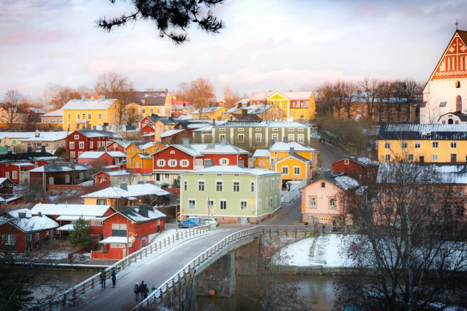 Charming European city or scenic landscape in January, highlighting unique winter travel destinations in Europe, appealing for off-season trips with fewer crowds and lower prices.